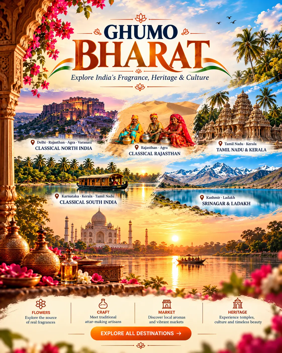 Ghumo Bharat - Kannauj Fragrance Trail